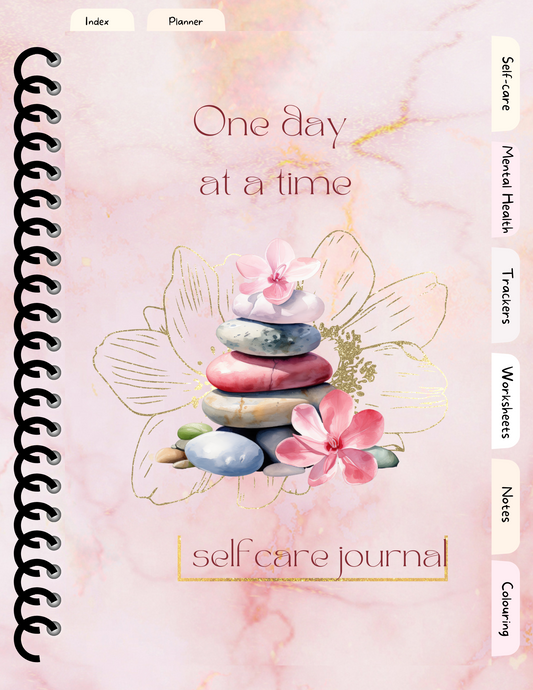 One day at a time self-care journal PDF